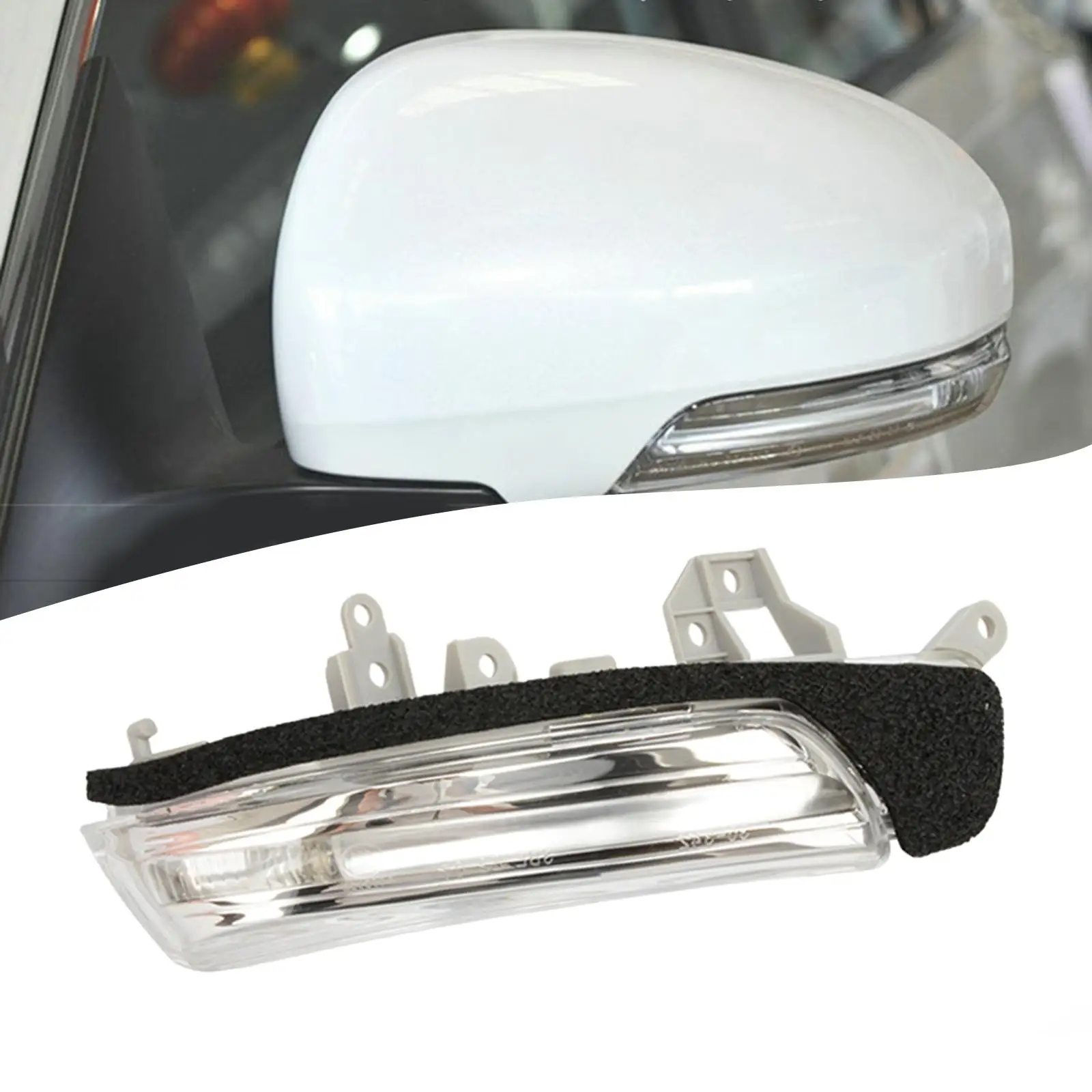 LED Reversing Mirror Light Fit for 10-15 Easy to Install Parts