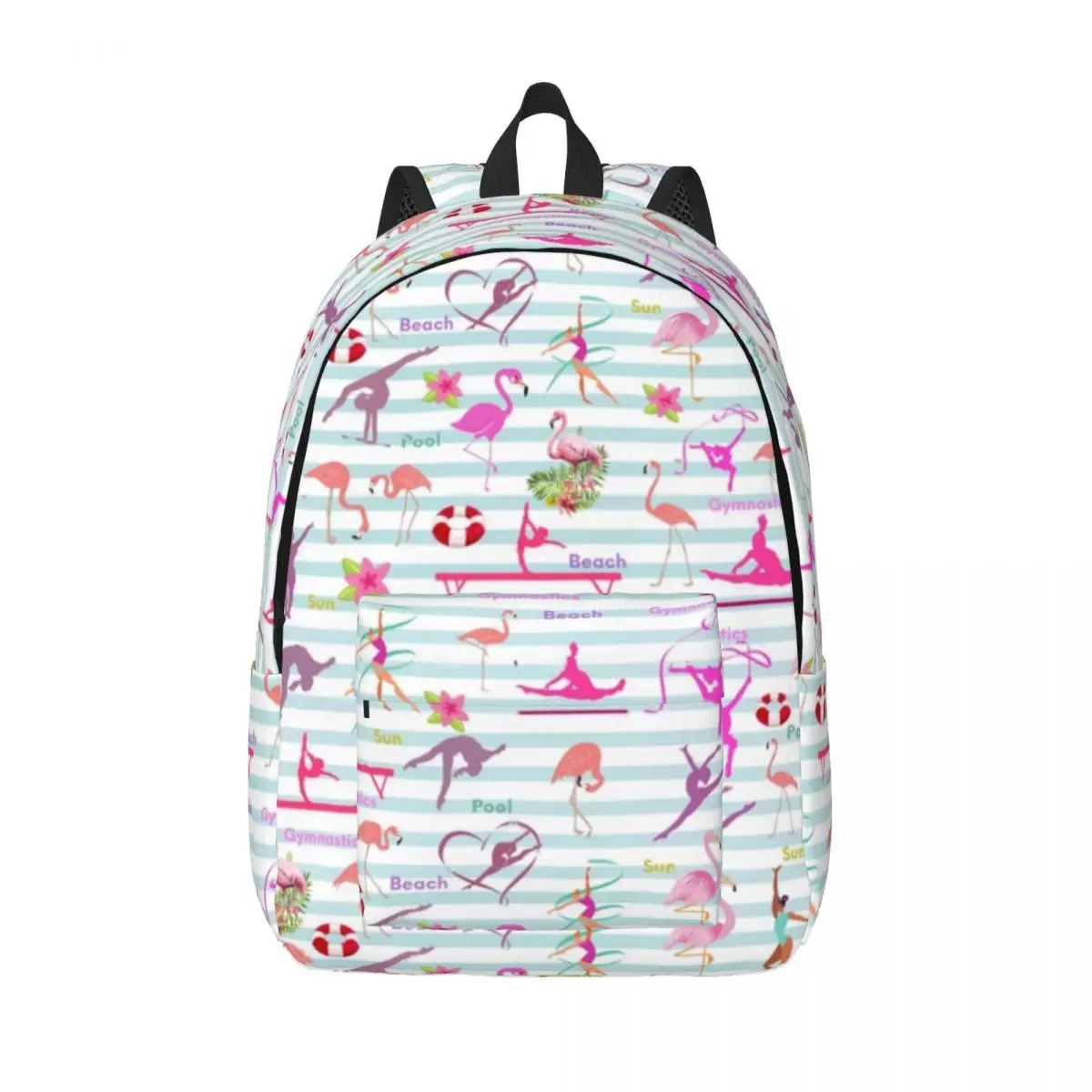 

Gymnastics Backpack Unisex Summer Beach Print Backpacks Xmas Gift Fashion School Bags Camping Design Rucksack