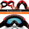 MAXJULI Ski Goggles - Interchangeable Lens - Premium Snow Goggles Snowboard Goggles For Men and Women ski item 5