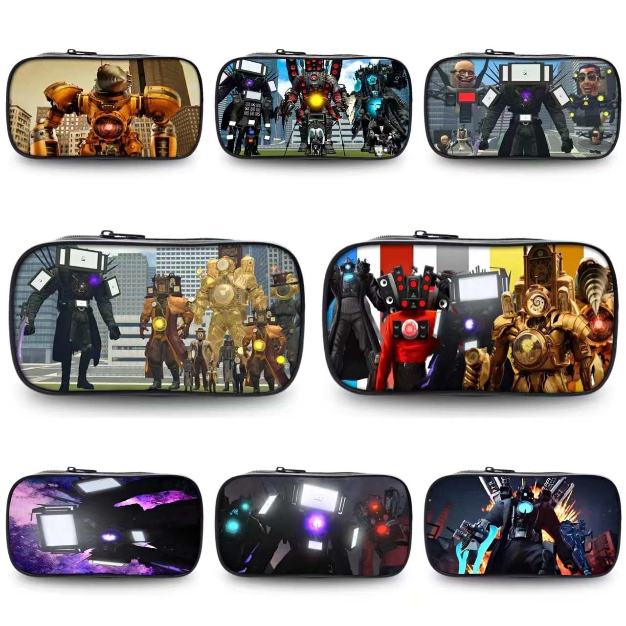 Skibidi Toilet Pencil Case Tv Man Pencil Case Speakerman Titans Cameraman Camera Man Skibidi Pencil Bag Speaker Man Pencilbag