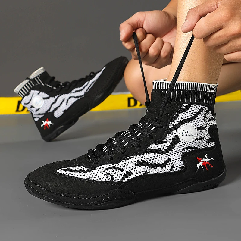 Wrestling Shoes &ndash; High Traction Wrestling Shoes for Men, Women, Youth & Kids-Durable for Wrestling, Boxing, Weightliftin