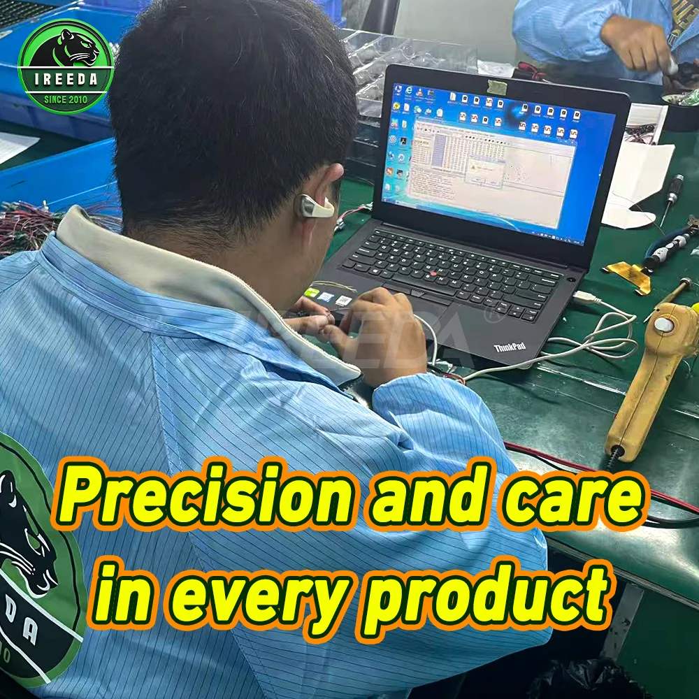 IREEDA Gen3 MX10160 GEN2 + FOM1600 + 녹색/흰색 P43/P45(자동 도어 이미지 강화 튜브 포함)NNVT PVS14 PVS31