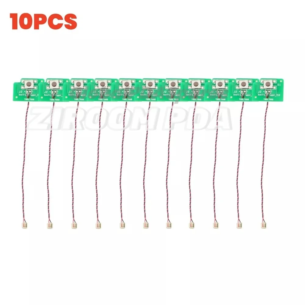 Symbol MC330M MC3300 MC330 시리즈용 10PCS 트리거 스위치 PCB
