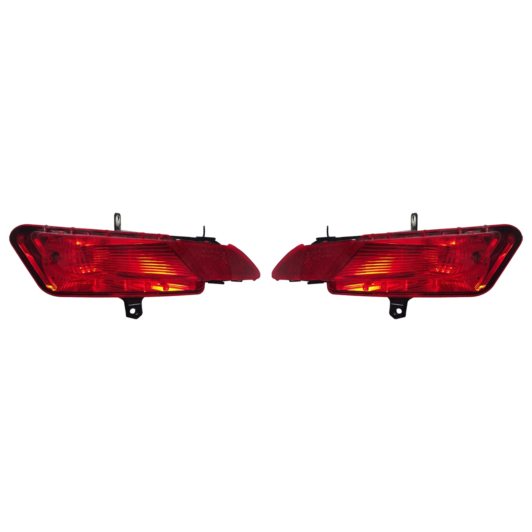 

1Pair Car Rear Bumper Fog Light Parking Warning Reflector Taillights for Volvo XC60 2014 2015 2016 2017