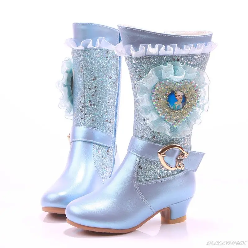 Children Boots Spring Elsa Boots Girls Frozen Size Girl Princess