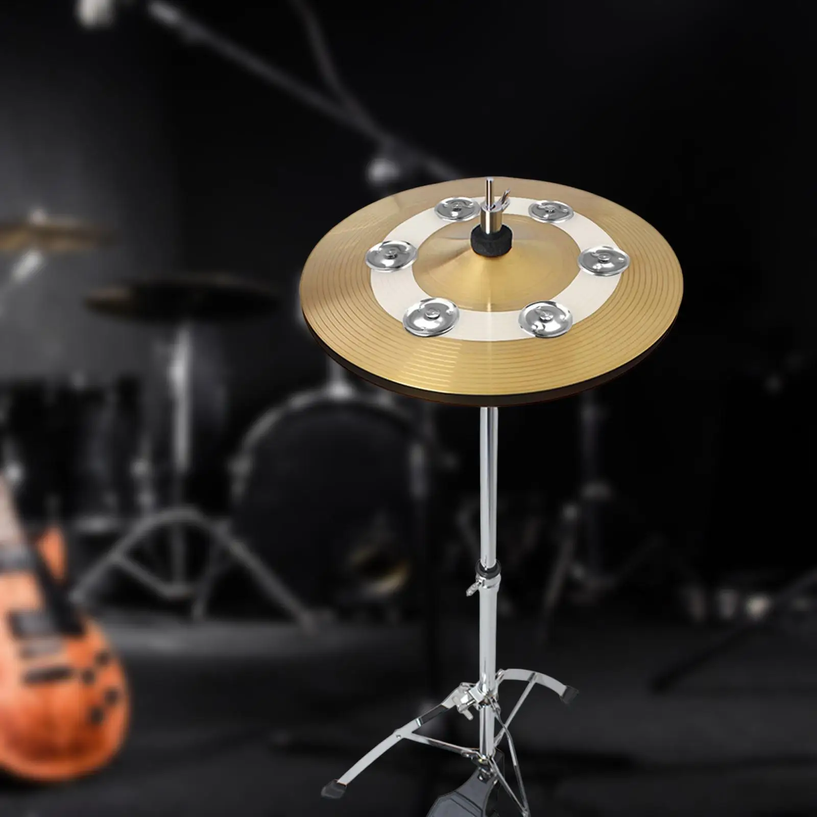 Cymbals Ching Cymbal Ching Rings Durable Hihat Tambourine Cymbal Rings