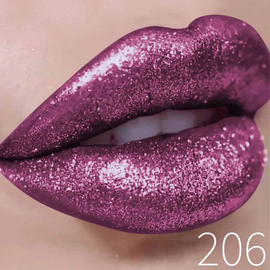 1PC Glitter Lip Gloss Long Lasting Waterproof Metallic Liquid Lipstick Pearl Shining High Pigment Lip Tint Korean Makeup Gifts 10