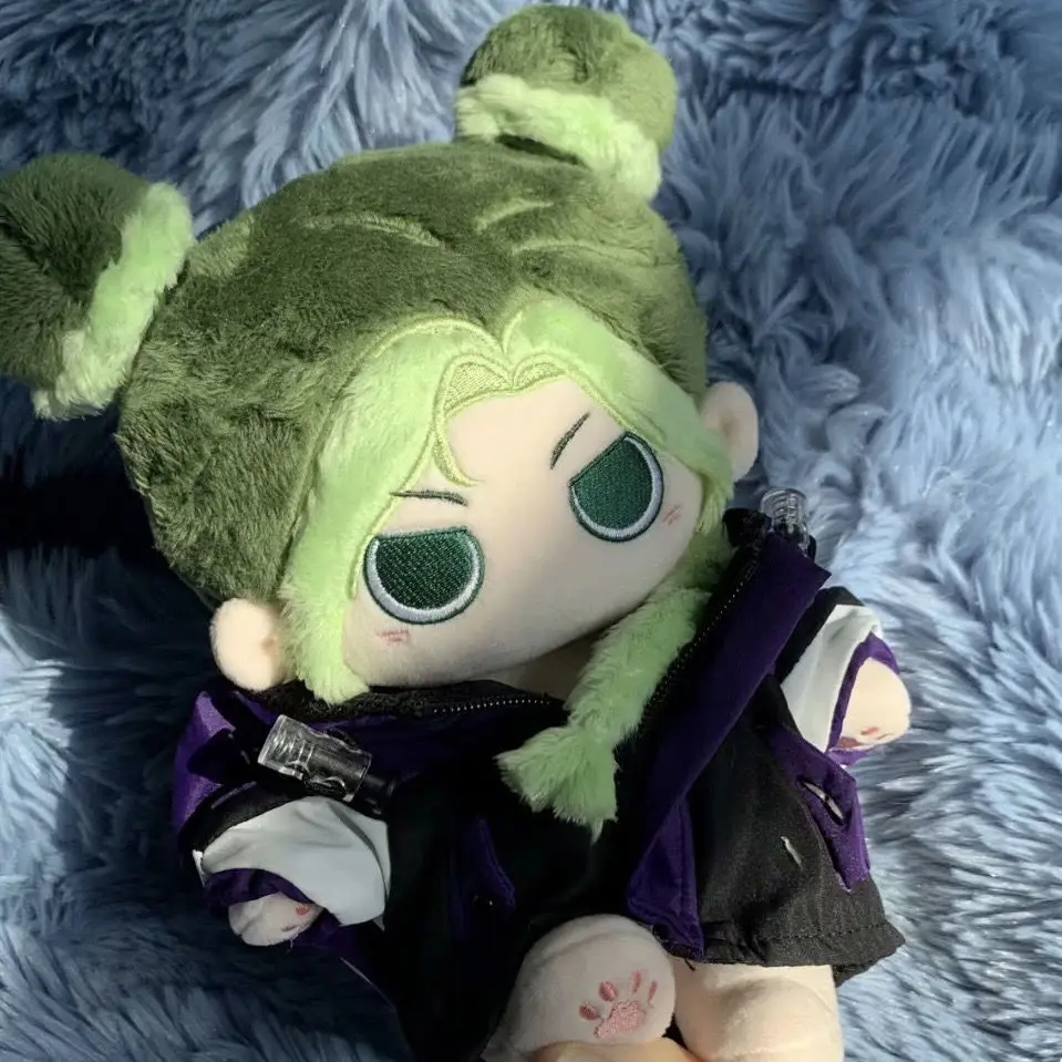 

Anime JoJo's Bizarre Adventure Cosplay Jolyne Cujoh Attribute Cute Plush Cotton Doll Change Clothes Plushie 20cm Pillow Gift