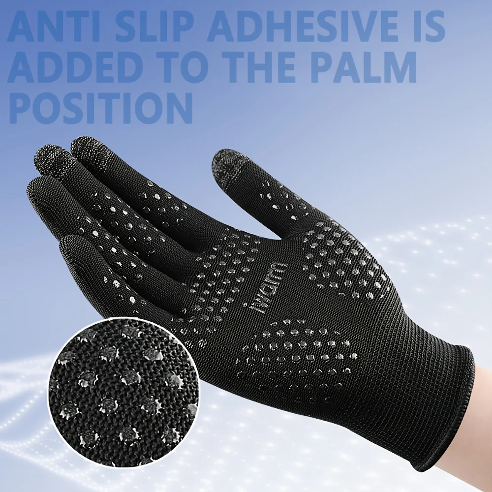 Premium Lightweight Touchscreen Cycling Gloves, Breathable and Ideal