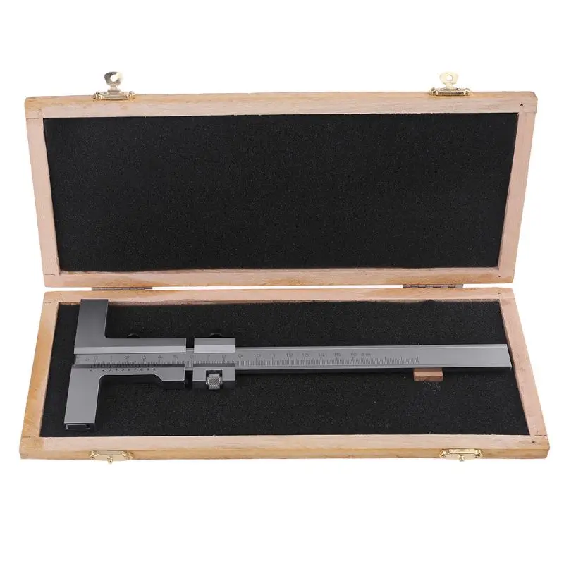 

Upgraded 0-160mm Marking Vernier Caliper with Fine Adjustment T Marking Vernier Caliper Scraper Bridge Tool