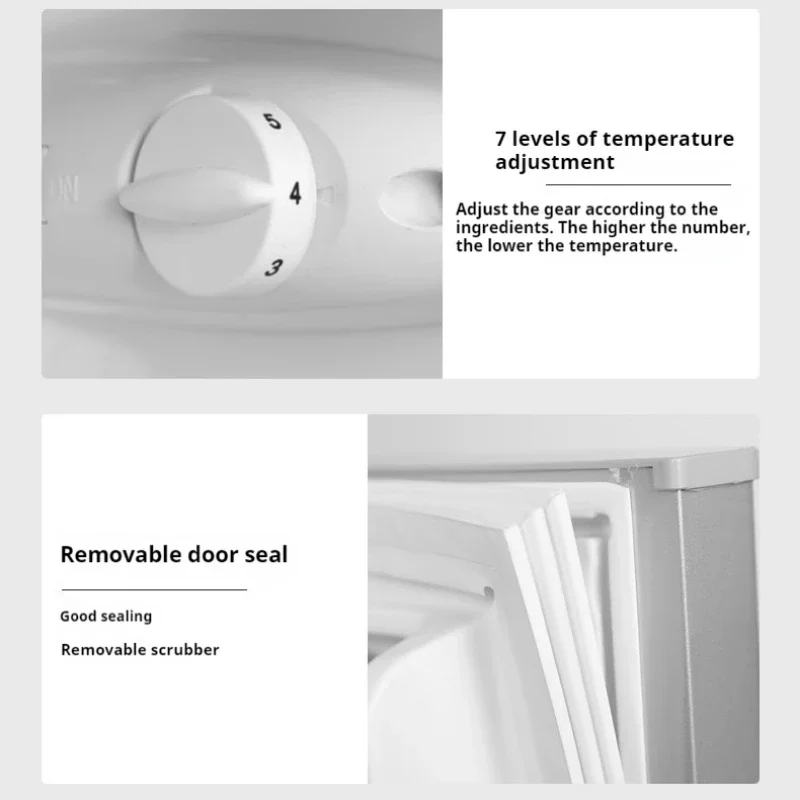 Double-door Cold Storage & Freezing Refrigerator, Householdre Small Frigerator,Beverage Fridge & Cooler