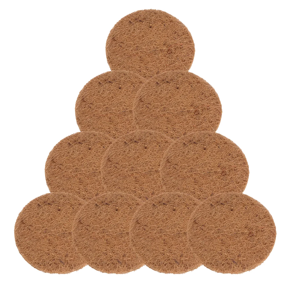 

Nesting Pads HummingCage Materialing Materials Coconut Fiber Substrate Flowerpot Round Mats Eggs Mat New