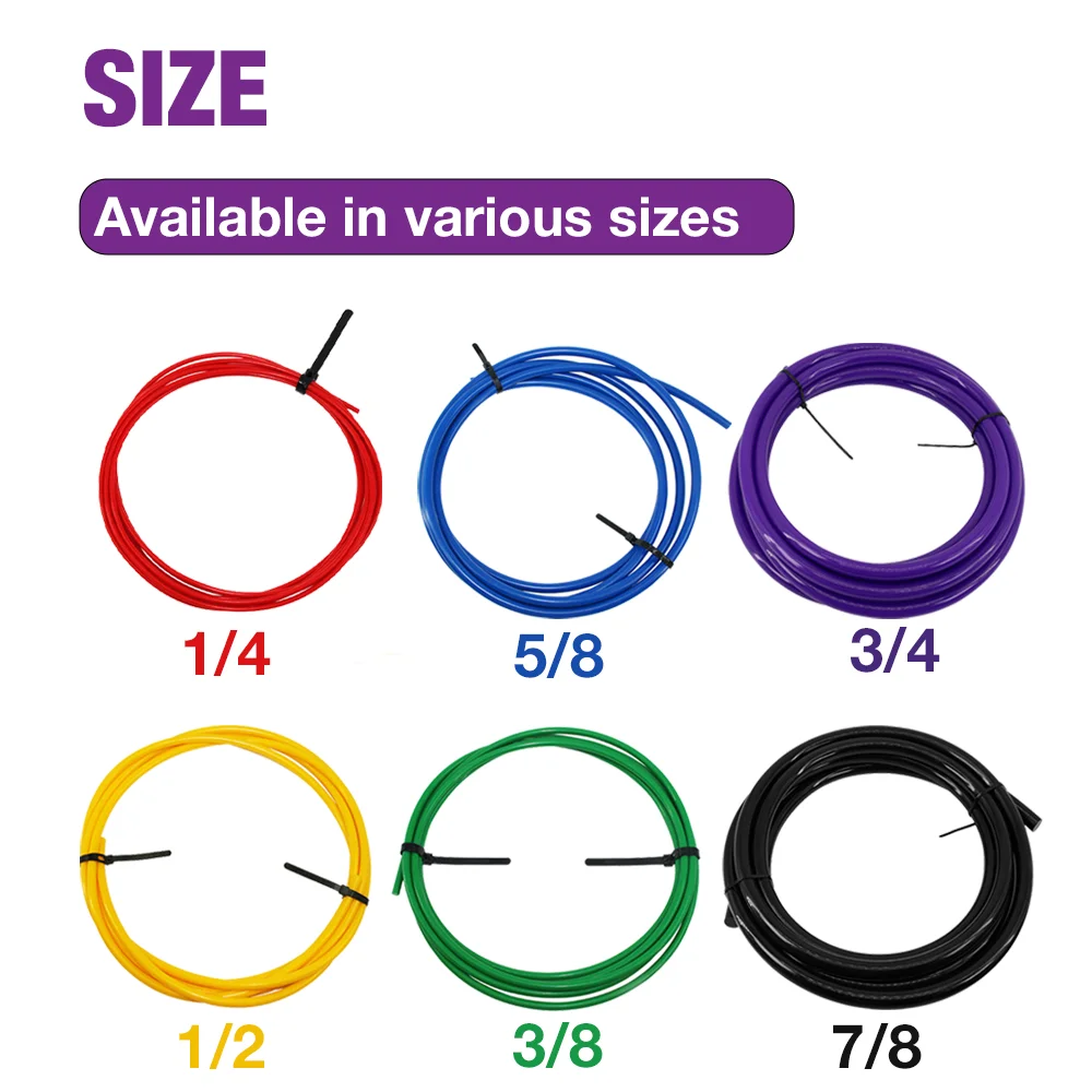 Air Conditioning Pipe Bend Protector - 4M PE Plastic Anti-Deformation Strip