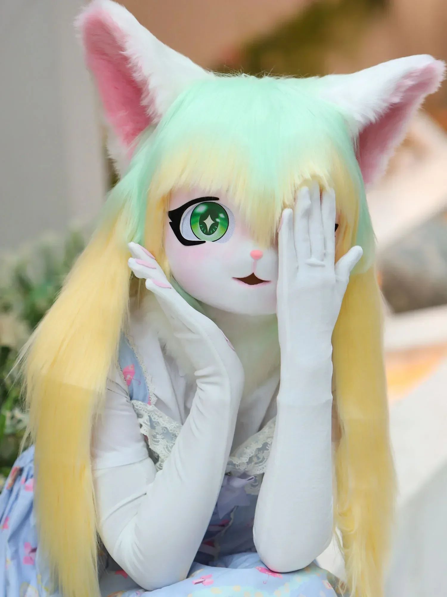 Cosplay Costumes Fursuit Headset Furry Costume Paw Head Base Kigurumi Animal Mask