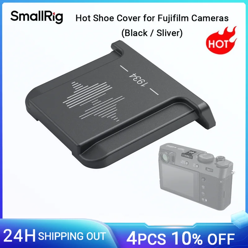 SMALLRIG Cover Hot Shoe Nero Per Fotocamere FUJIFILM - Compatibile Con X-T3, X-H2, X100V E Altri Modelli - Foto 9