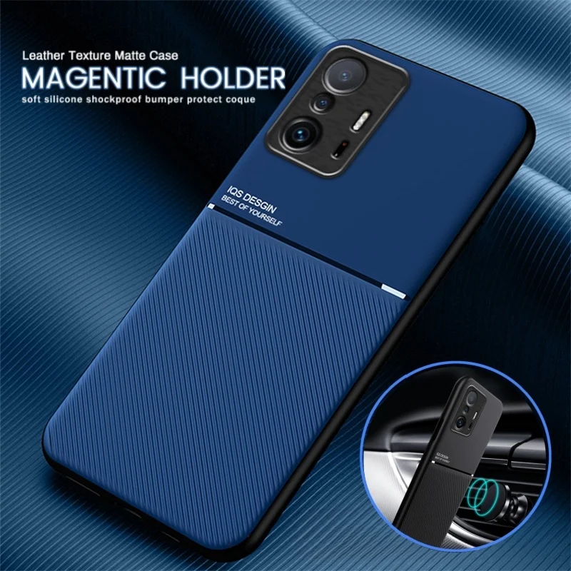 Luxury Texture Soft Magnetic Phone Case - Enhanced Protection and Style