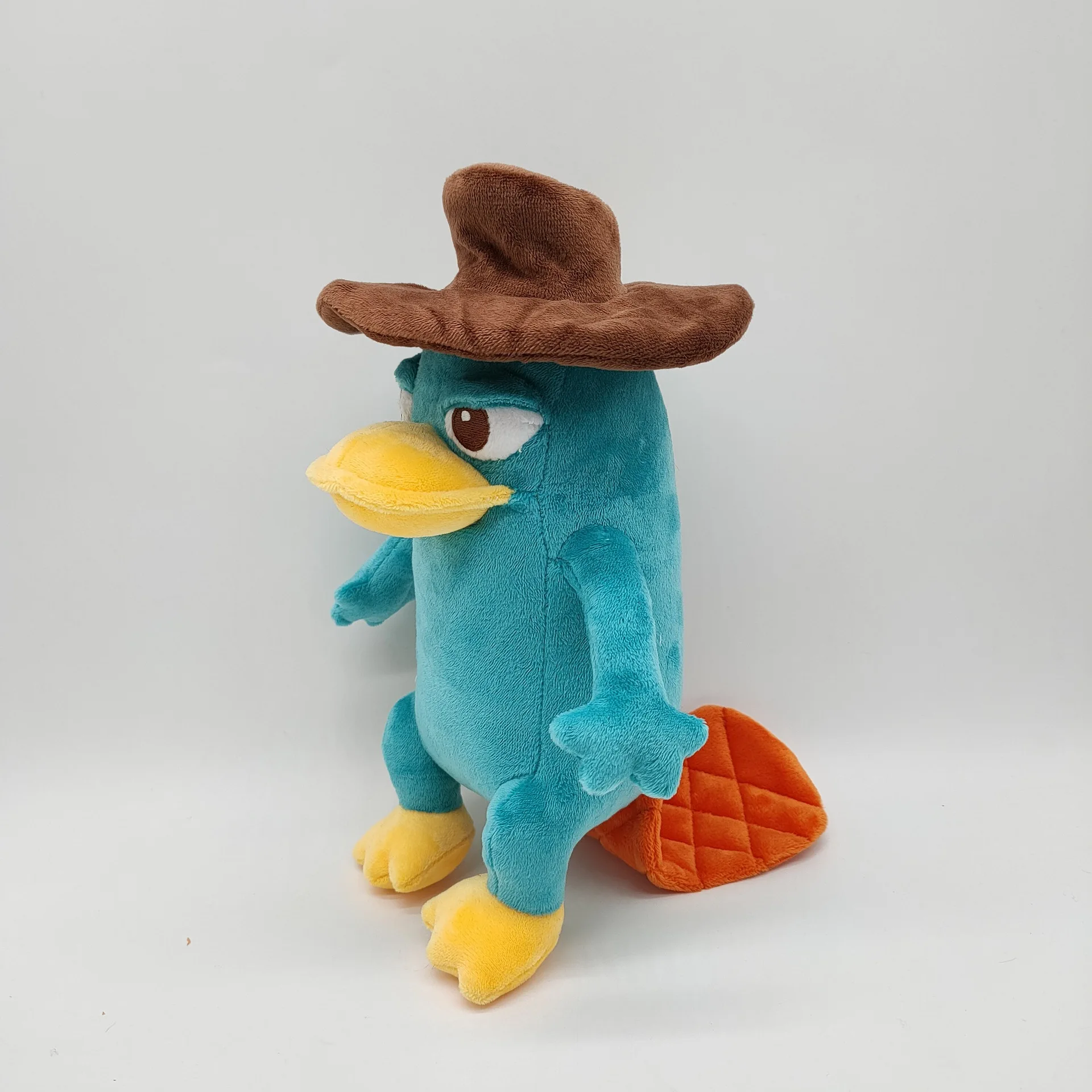 Disney Anime Phineas and Ferb Platypus Plush Toy 25CM Kawaii