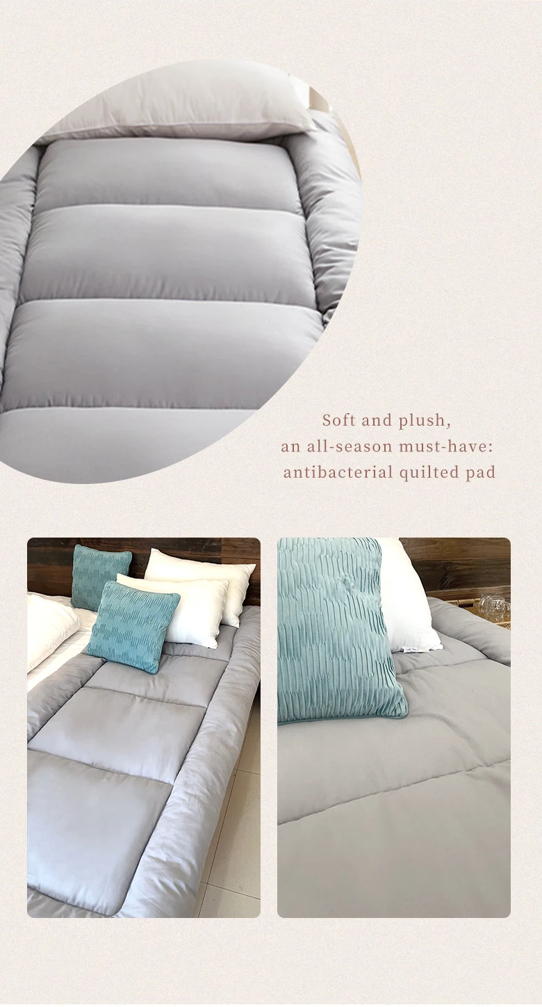 Description Picture 3 of itemPortable Foldable Bed Mattress Comfortable Floor Mat Soft Single Person Thickened Soybean Fiber Three-dimensional Mattress