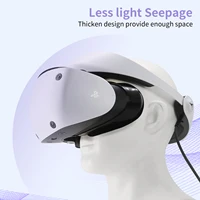 VR Face Pad for PlayStation VR2; Breathable Holes Leather Protective and PU Leather Facial Interface VR Face Cover Cushion - Image 6