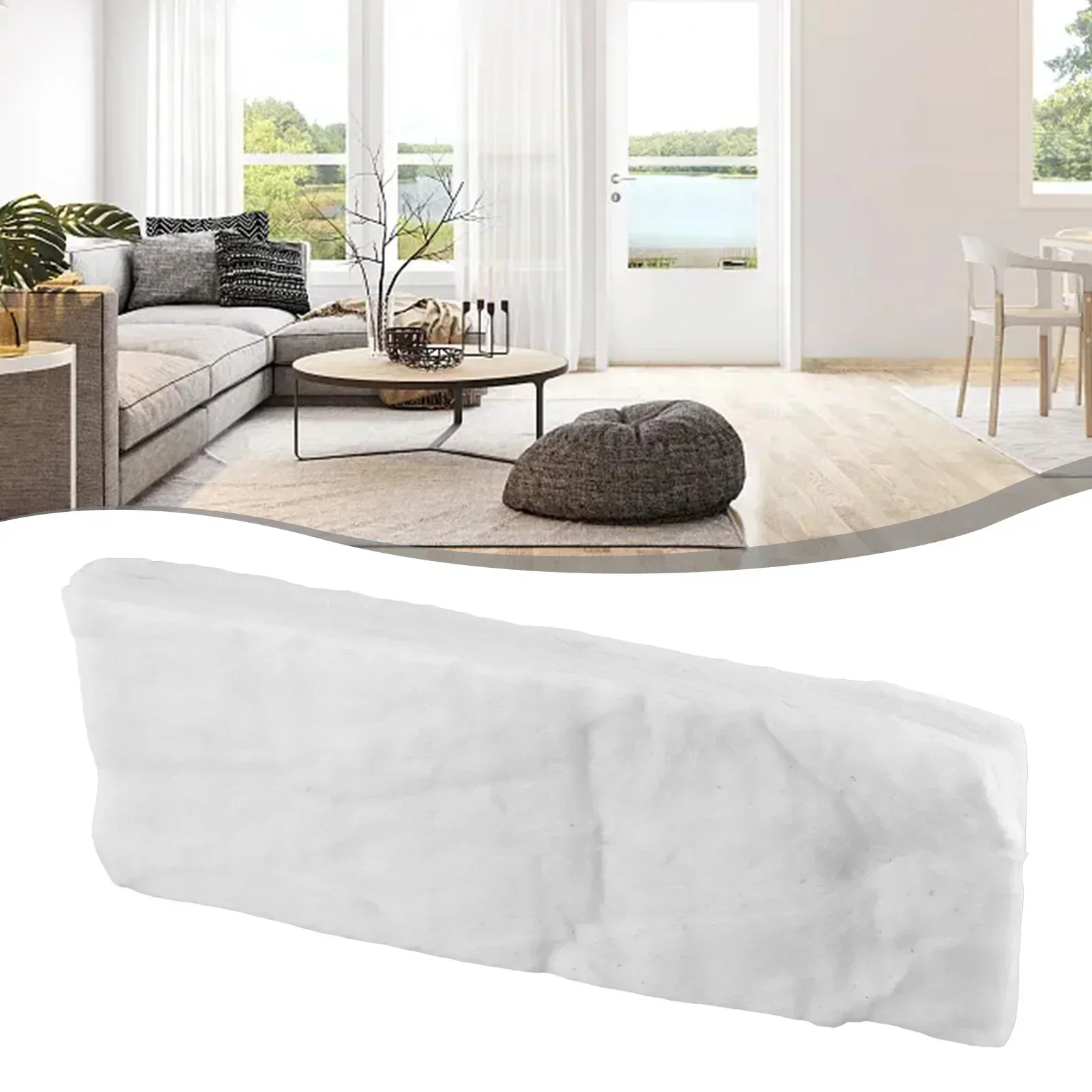 Ceramic Sponge 300x100 X38mm Ethanol Burner Combustion Chamber Ceramic Sponge Fireplace Accessories 300x100x38mm 1pc