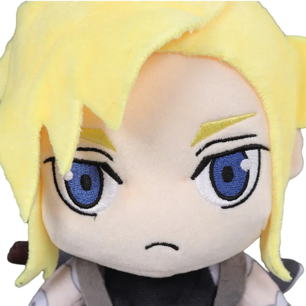 Plush Toy Plush Doll Anime Ornament-Cloud Strife Cosplay Final Fantasy VII Cosplay Game FF7 Mascot Soft Stuffed Doll