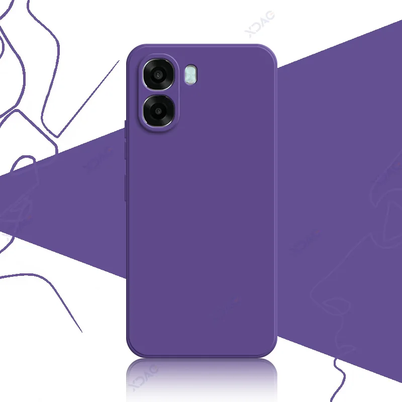 Silicone Phone Cases with Enhanced Camera Protection and Soft Microfiber Lining