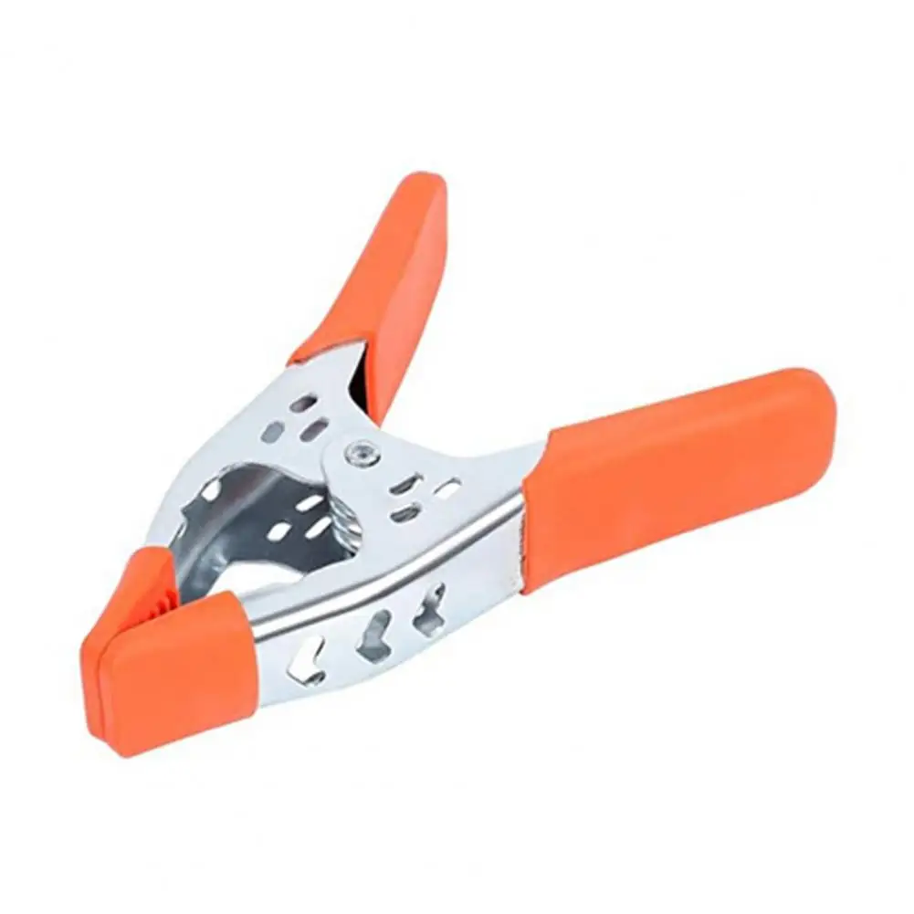 Spring Clips Durable Metal Spring Clamps Compact Size Ergonomic Handle Ideal for Woodworking Heavy-duty Applications