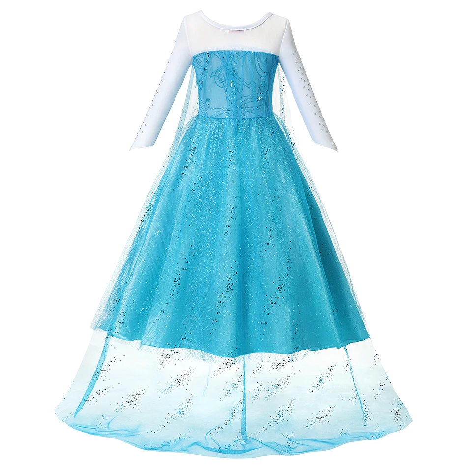 Tutu Vestidos De Frozen Sencillos Vestido Con Luz LED Para Niñas, Disfraz  De Princesa Elsa De Frozen