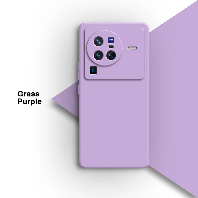 Premium Soft Liquid Silicone Shockproof Phone Case with Camera Protection