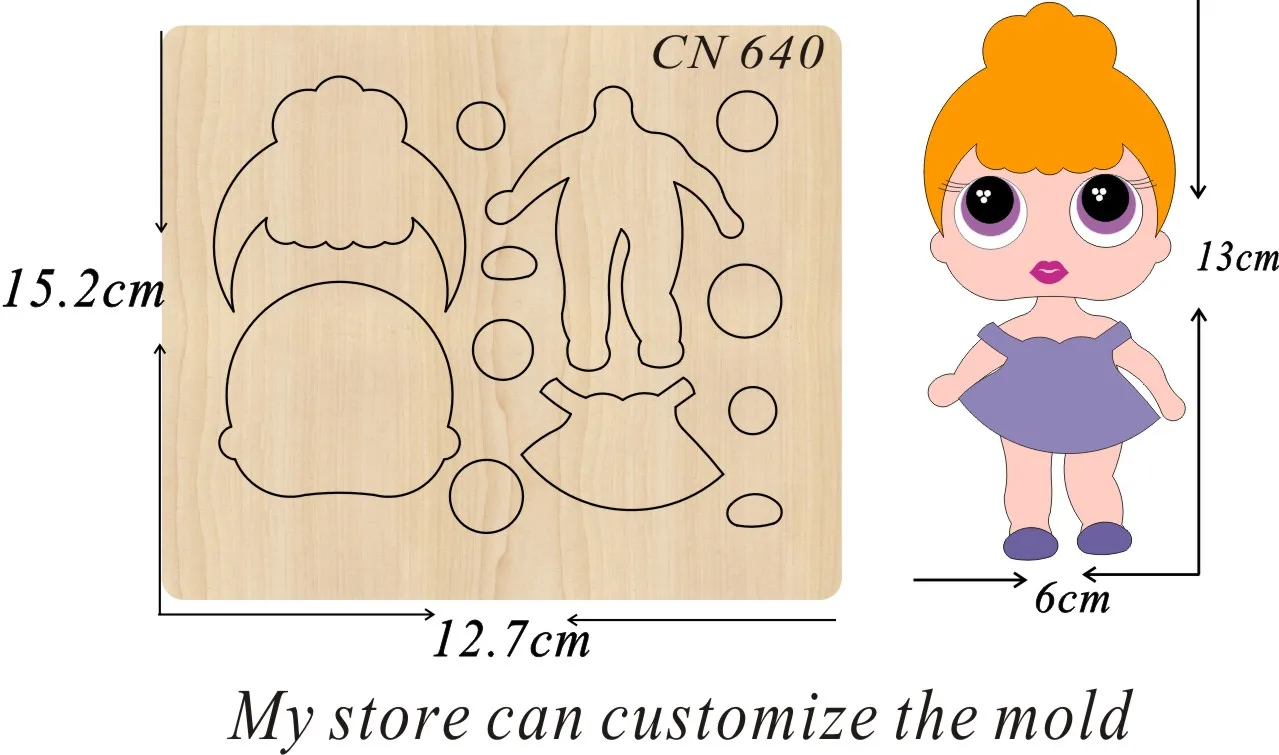 

Скрапбукинг cutsky-CN640 фоторежущий нож, используемый с машиной
