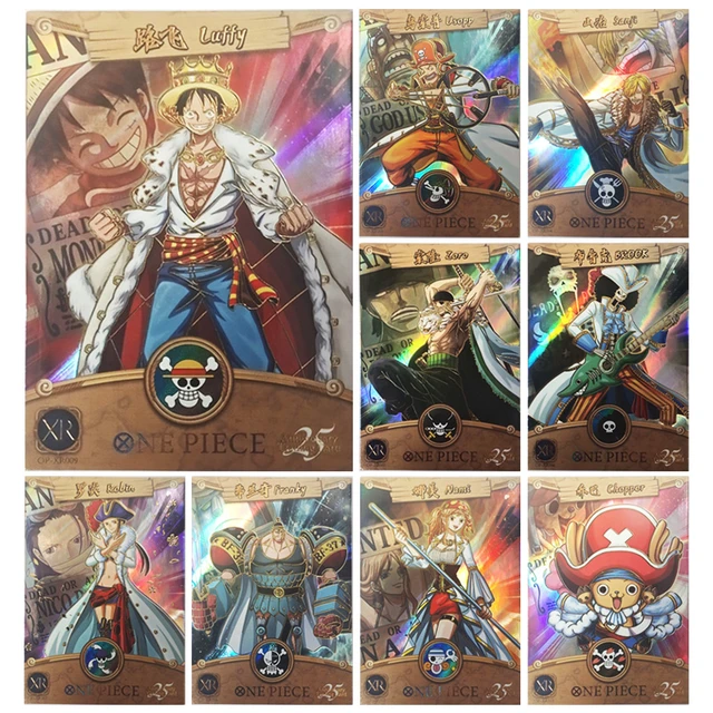 ONE PIECE STA card Luffy Hancock Robin Anime characters Bronzing collection  Christmas Birthday gifts Game cards Children's toys - AliExpress