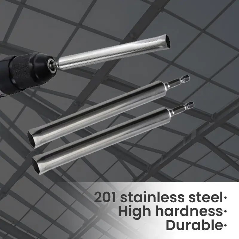 Ceiling Leveling Sleeve Rod Screw Sleeve Suspended Ceiling Installation Tools Extended Deepening Screw Rod Stainless Steel 5