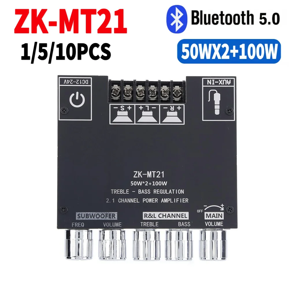 ZK-MT21 2.1 Channel Subwoofer Digital Power Amplifier Board