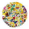 10/30/50pcs Cartoon Comedy Simpson Family Stickers Funny Decals Toys DIY Skateboard Motorcycle Laptop Cute Anime Kids Sticker 2