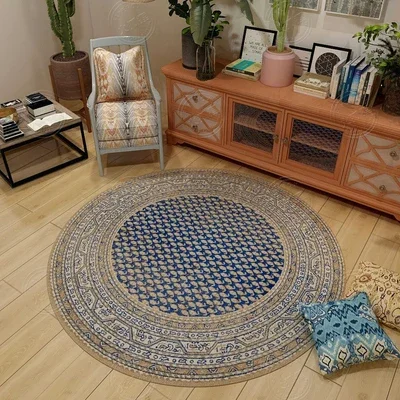 

12443 New Nordic Tie-Dye Carpet Wholesale Plush Mat Living Room Bedroom Bed Blanket Floor Cushion for Home Decoration