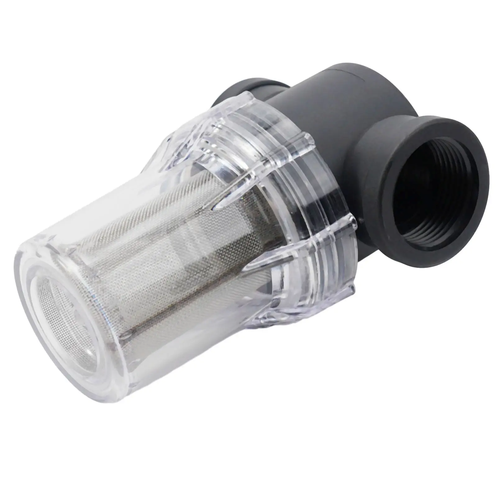 304 Stainless Steel Filter Screen 80 Mesh Pre-Filter Water Pump Filter 1/2 Inch 3/4 Inch 1 Male Pipe Thread