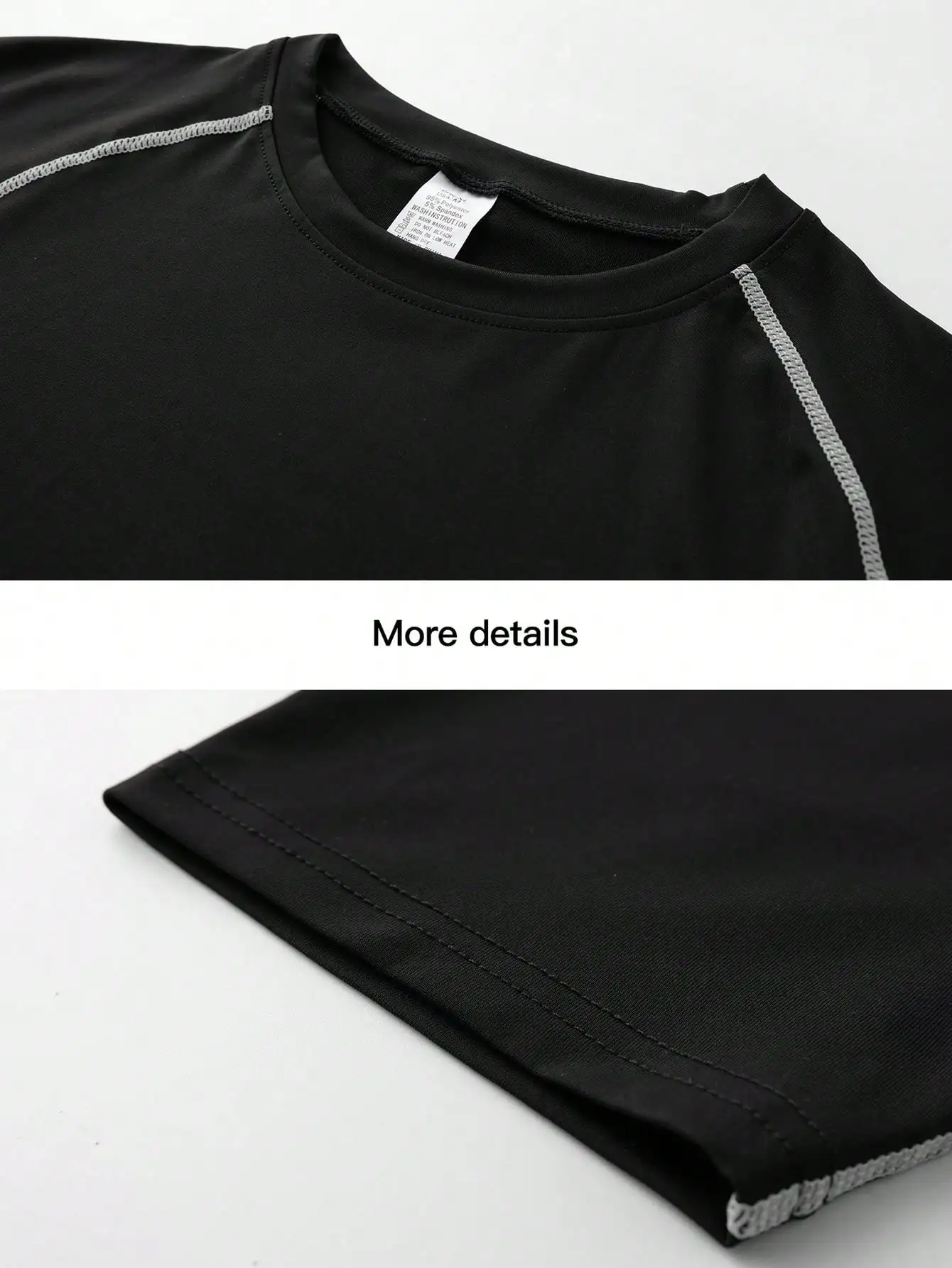 Men Compression Shirt - Quick Dry Sport T Shirt | Short Sleeve Fitness Tee