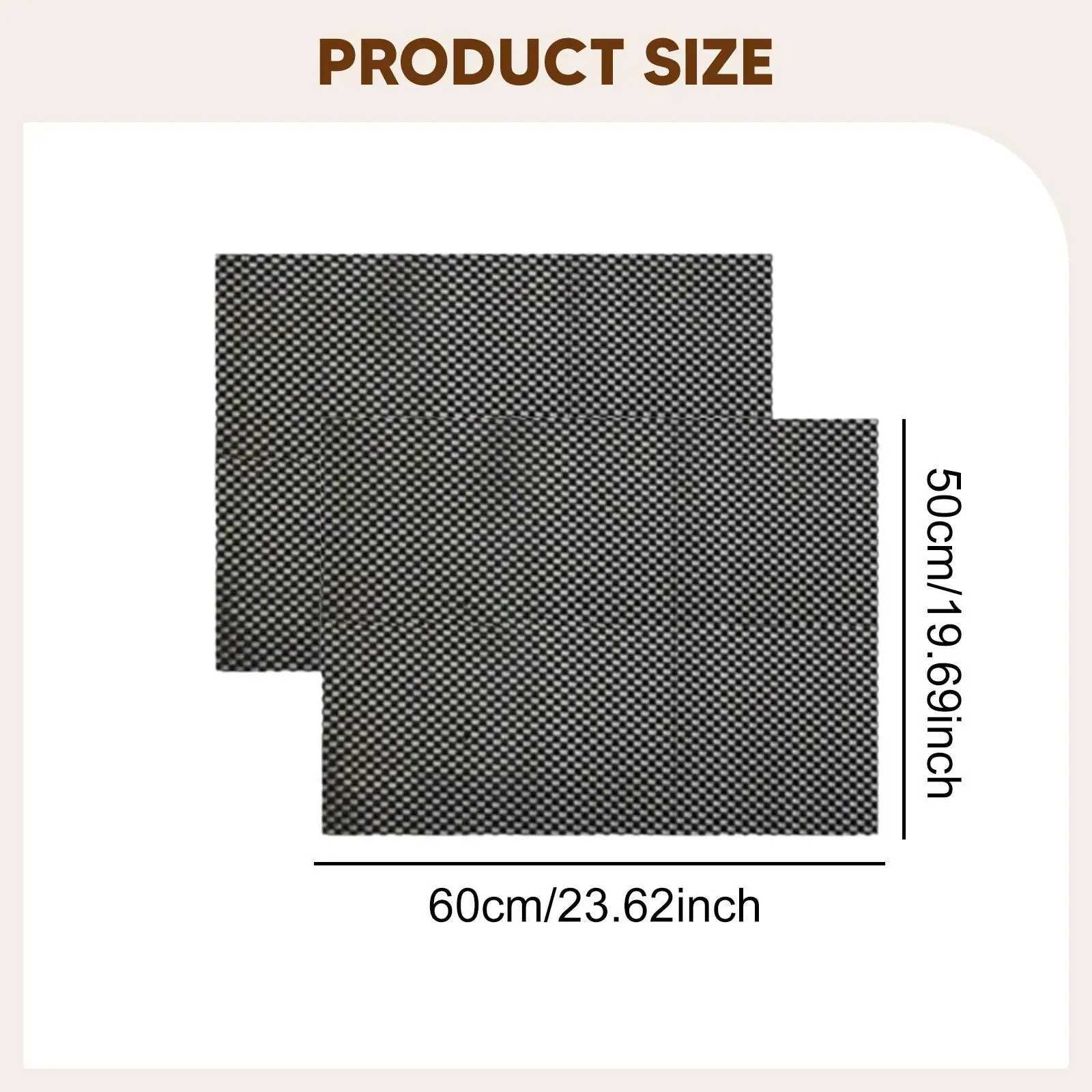 1 Pair Pilates Nonslip Mat for Women Men Lightweight Anti Skid Grippy Pad for Exercise Body Building Home Gym Weight Training