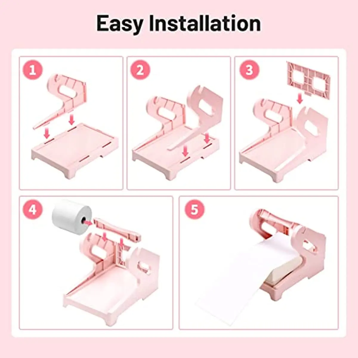 팬폴드 및 롤 라벨용 열전사 라벨 홀더, 배송 라벨 롤 홀더, 데스크탑 배송 라벨 프린터와 함께 작동