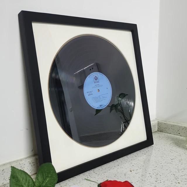 Vinyl Album & Disc Wall Mount & Display, Damage-Free