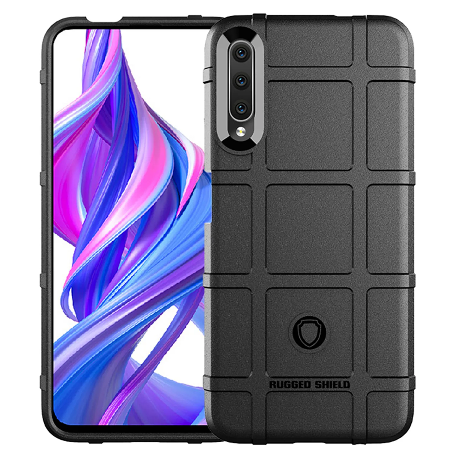 Armor Shield Anti-Knock Matte Silicone Back Cover