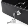 Mini Money Box Protable Key Locker Safe Home Shop Steel Security Cash Box Storage Cashier Drawer Hidden Coin Money Jewellery 6