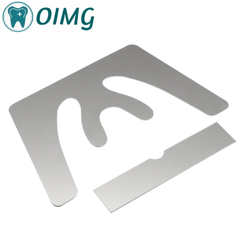 

Dental Occlusal Maxillary Casting Jaw Fox Plane Plate Autoclavable 1Set Stainless Steel
