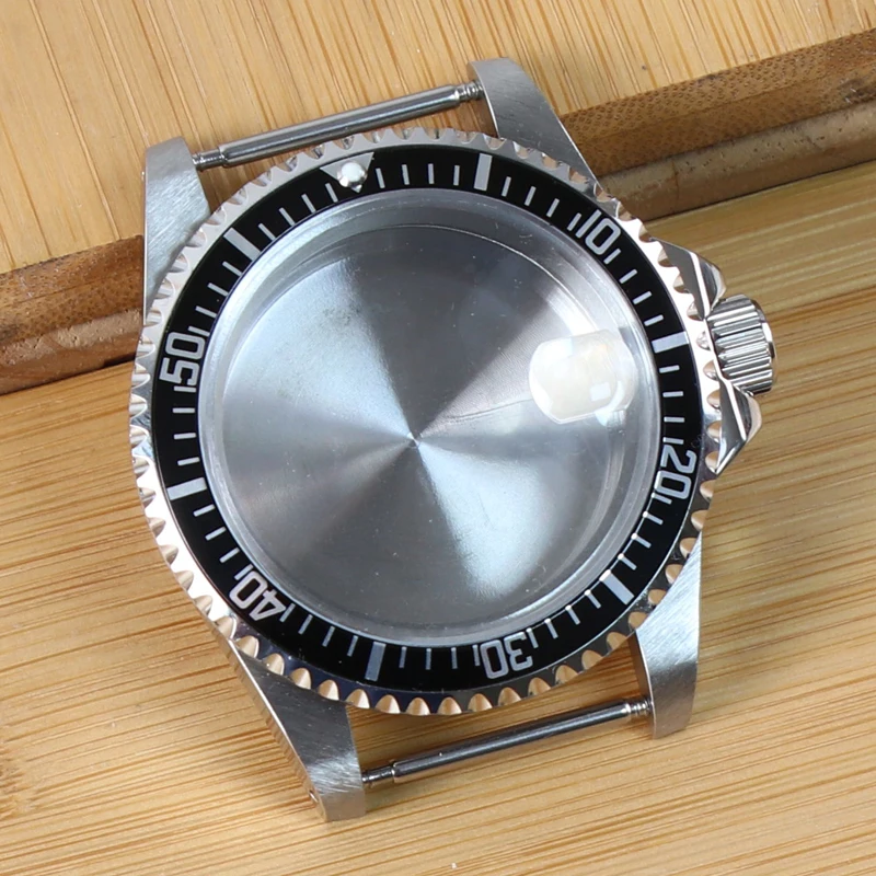 Vintage 39.5mm Sapphire Glass Watch Case