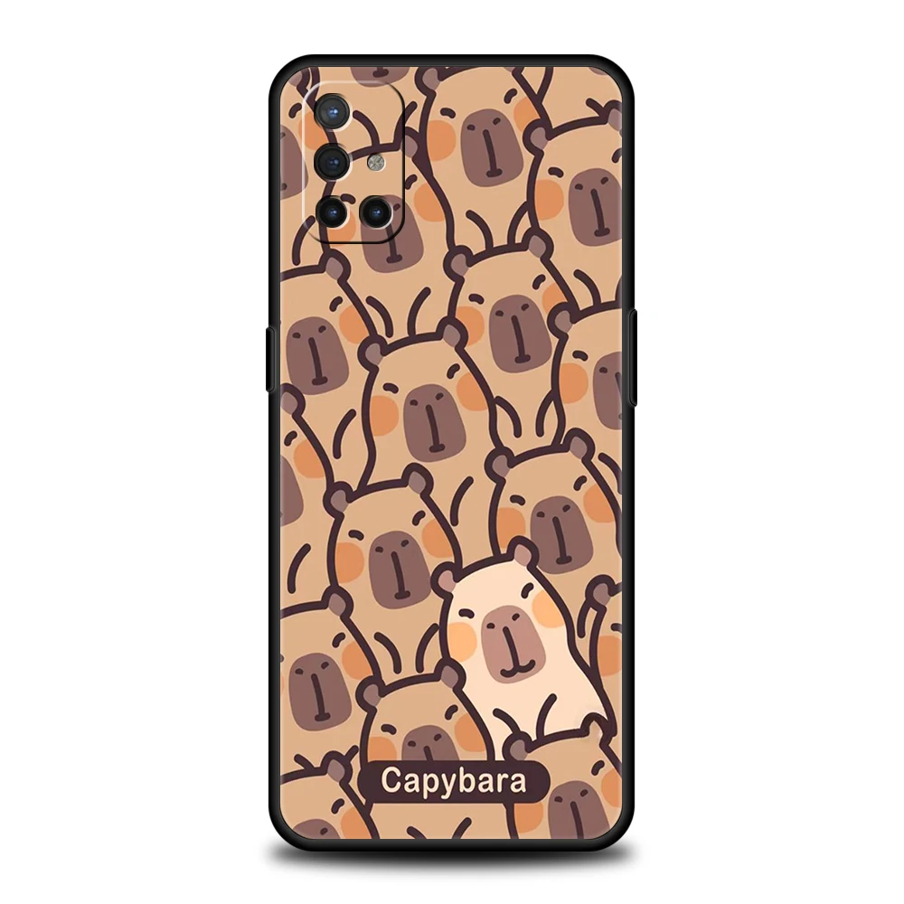 Cute Cartoon Capybara Silicone Phone Case Cover