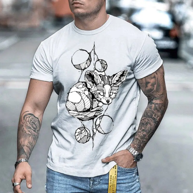 

Original Design T-shirt for Men 3D Printed Pattern Casual Round Neck Shirt QuickDrying Exquisite Women Clothing Free Shipping