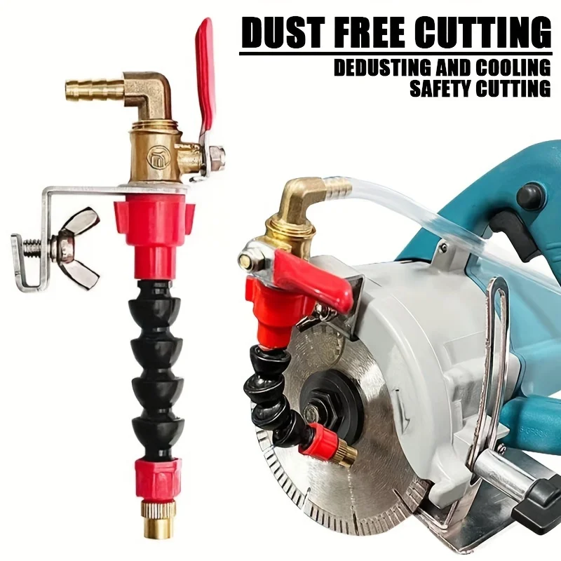Water Sprayer System Nozzle Dust-proof For Marble