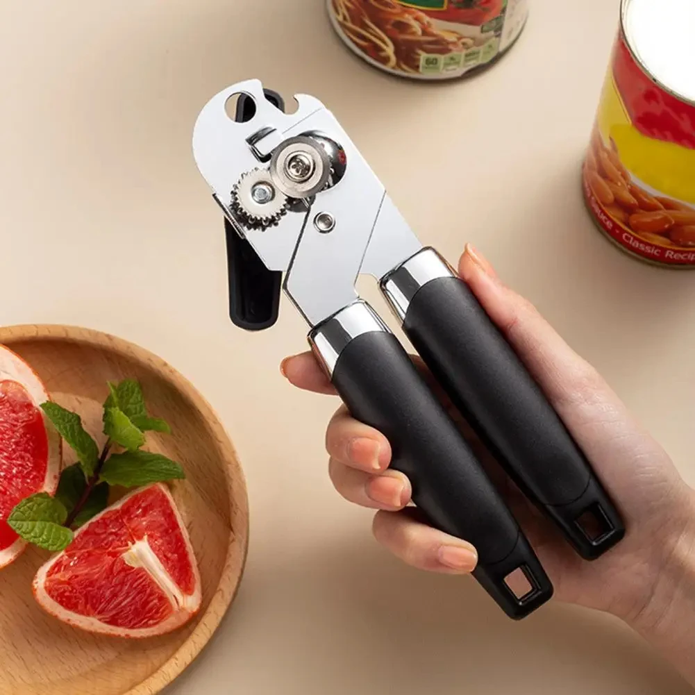 Can Opener Multifunctional Manual Side Cut Beer Bottle Opening Tool Household Kitchen Gadget