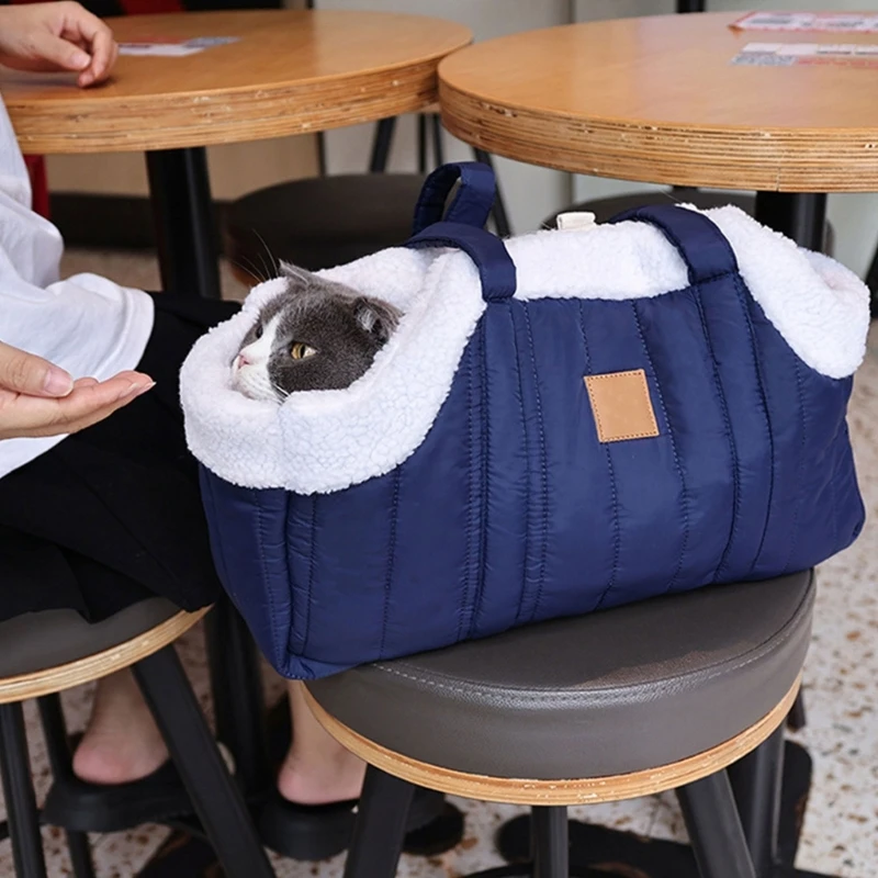 Pet Bag Carriers Handbag Pet Bag Go-out Travel for Puppies Outdoor Travel Portable Soft Shoulder