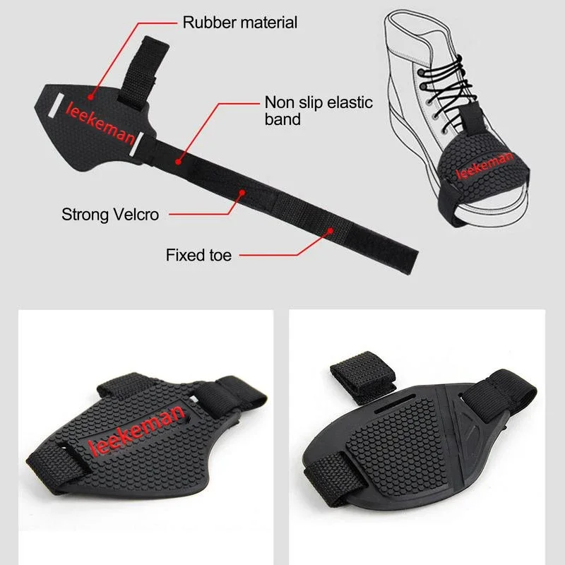 Rubber motorcycle shoes protector gear shift pad cover antiskid universal lightweight boots shifter Guard motorbike accessories motorcycle protector motorcycle rubber grommets